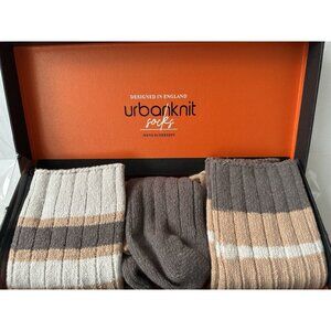 Urbanknit Mens Socks NEW Gift Box (3) Pair SOFT